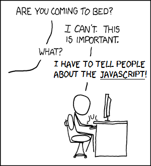 xkcd: JavaScript